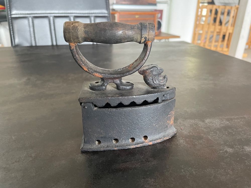 Fer à Repasser Golf MacGregor Duralite, Manche Caryer, Grip Cuir, Droitier, Vintage 1920