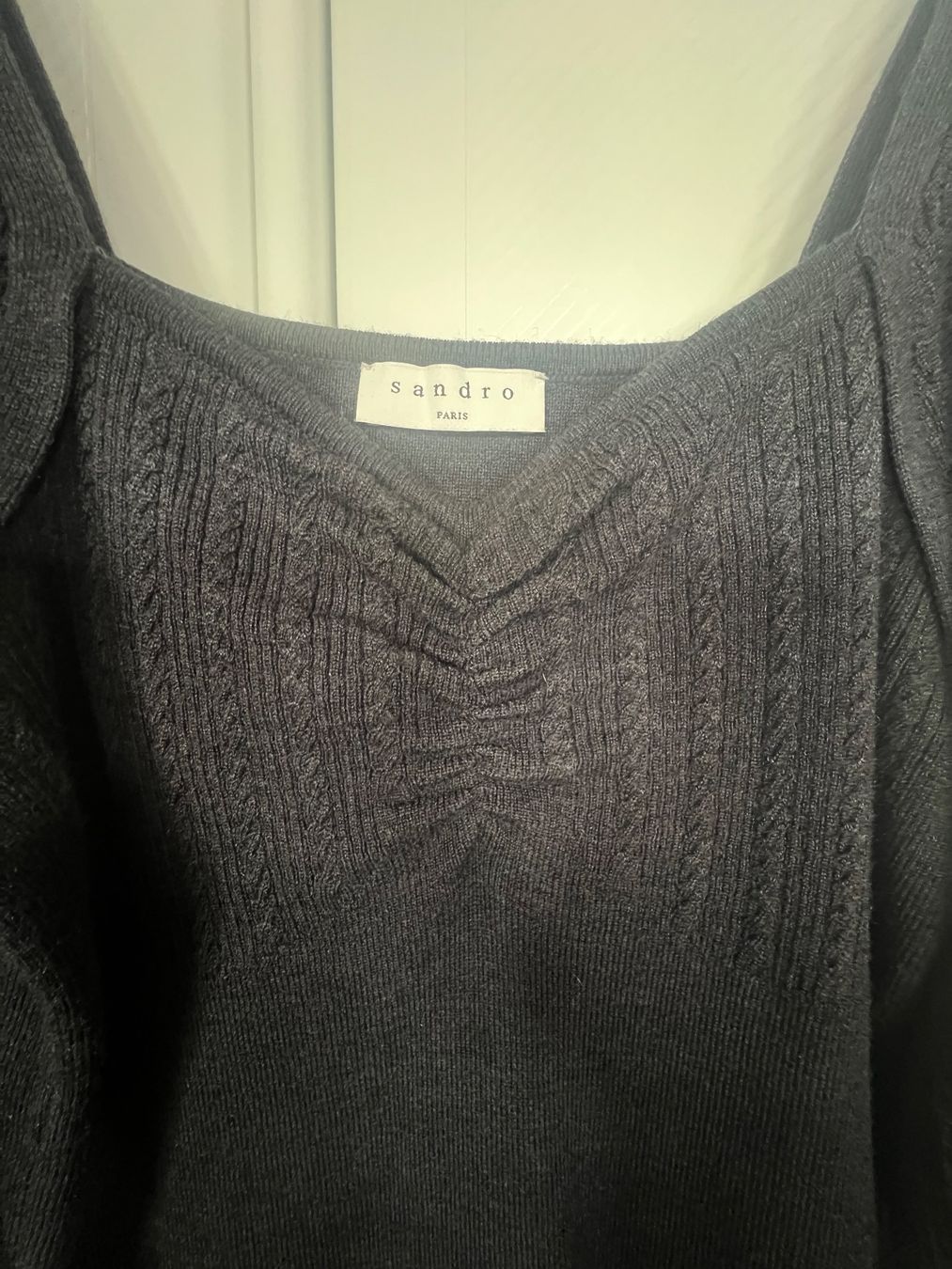 Sandro Maglioni & Felpe: Pull Sandro gris taille m-l porté une seule fois – Nuovo (secondo la descrizione) da Lugnorre venduto da jul_lnh6 4