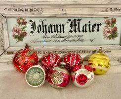 ALTE WEIHNACHTS KUGELN