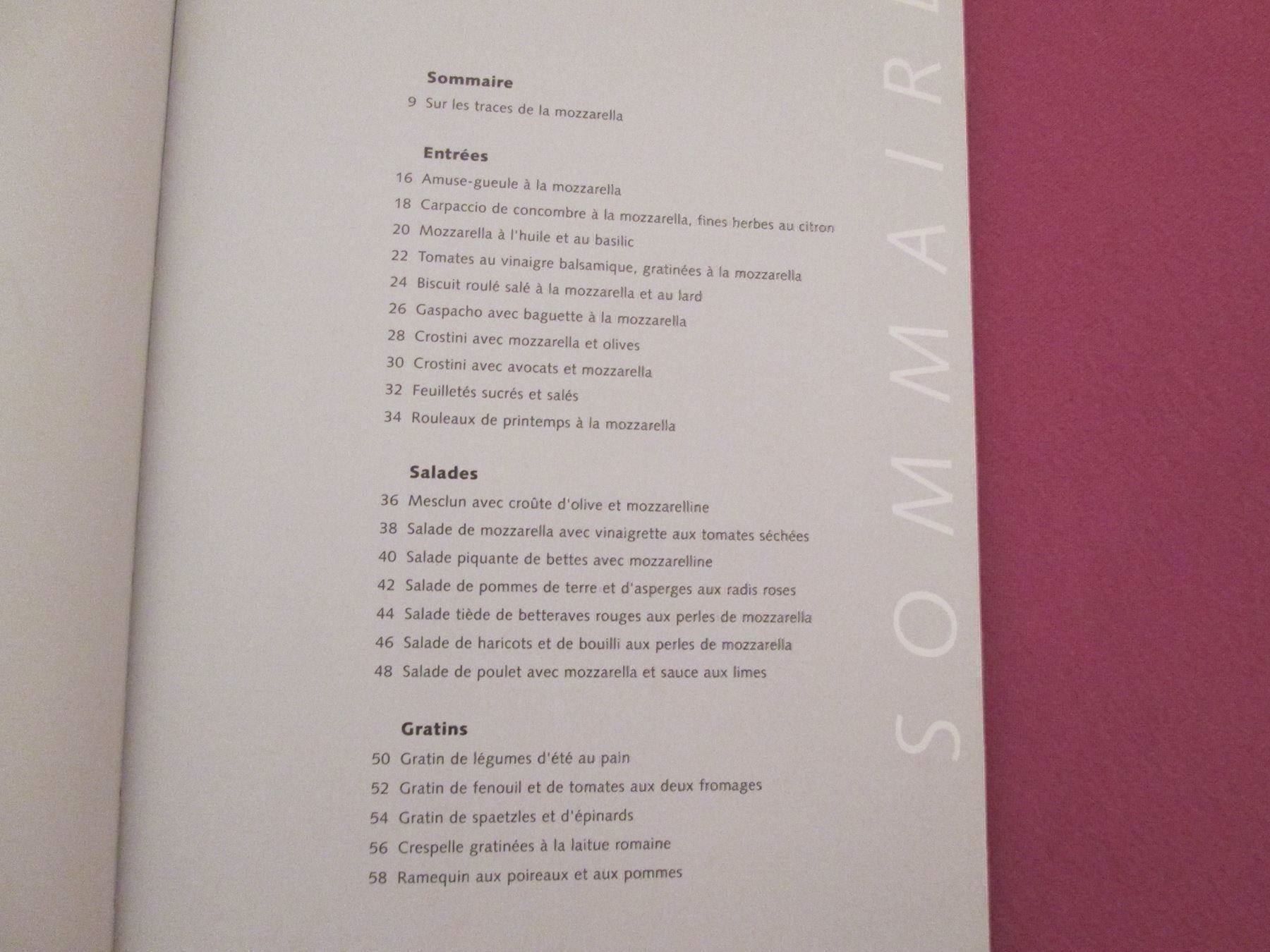 Libri: Mozzarella - La délicieuse Italienne – Usato da Neuchâtel venduto da Dualseele 1