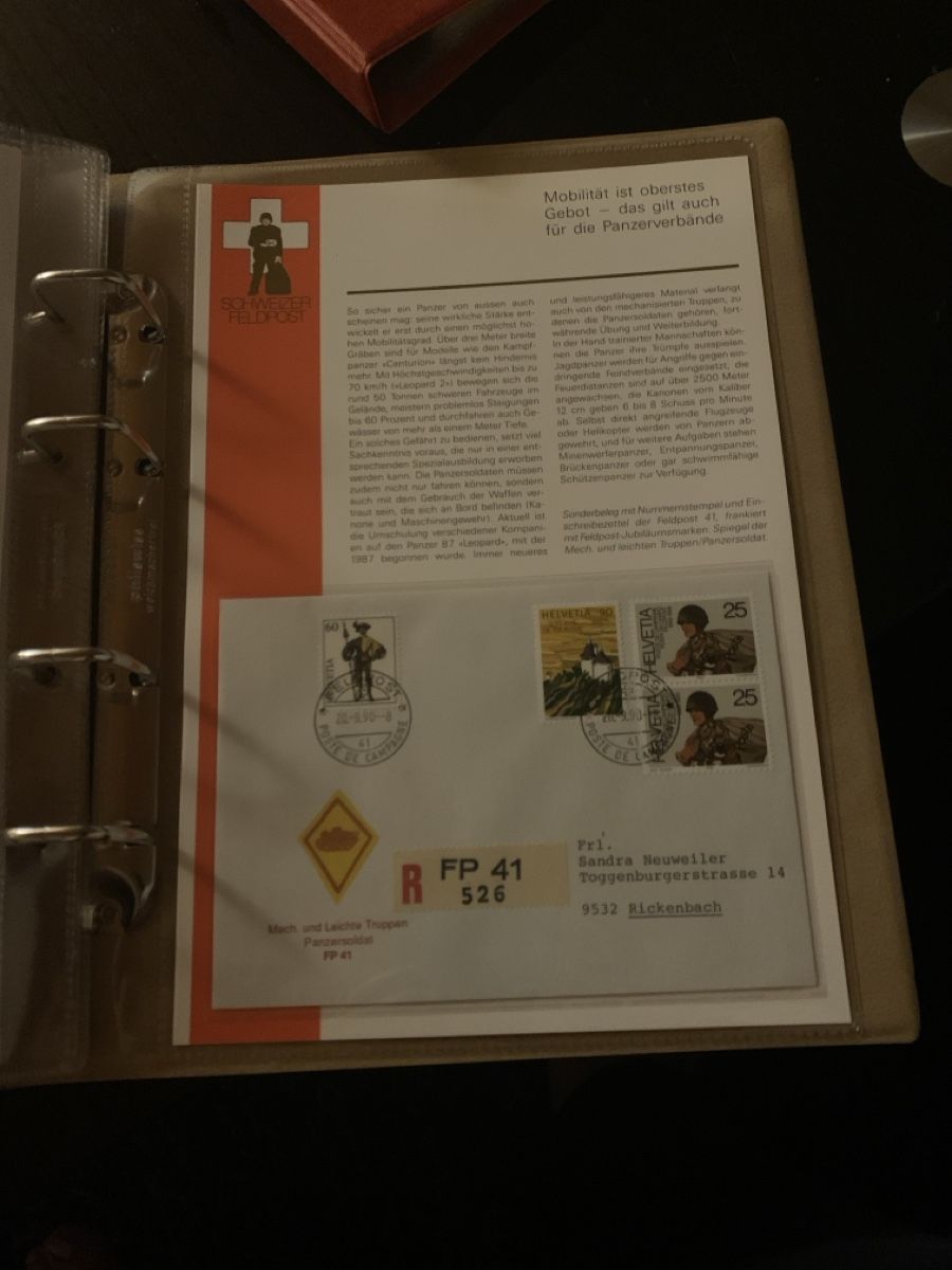 Tutti i francobolli: Schweizer Feldpost Briefmarken Konvolut Konvolut 1 – Nuovo (secondo la descrizione) da Aefligen venduto da vw-golf 8