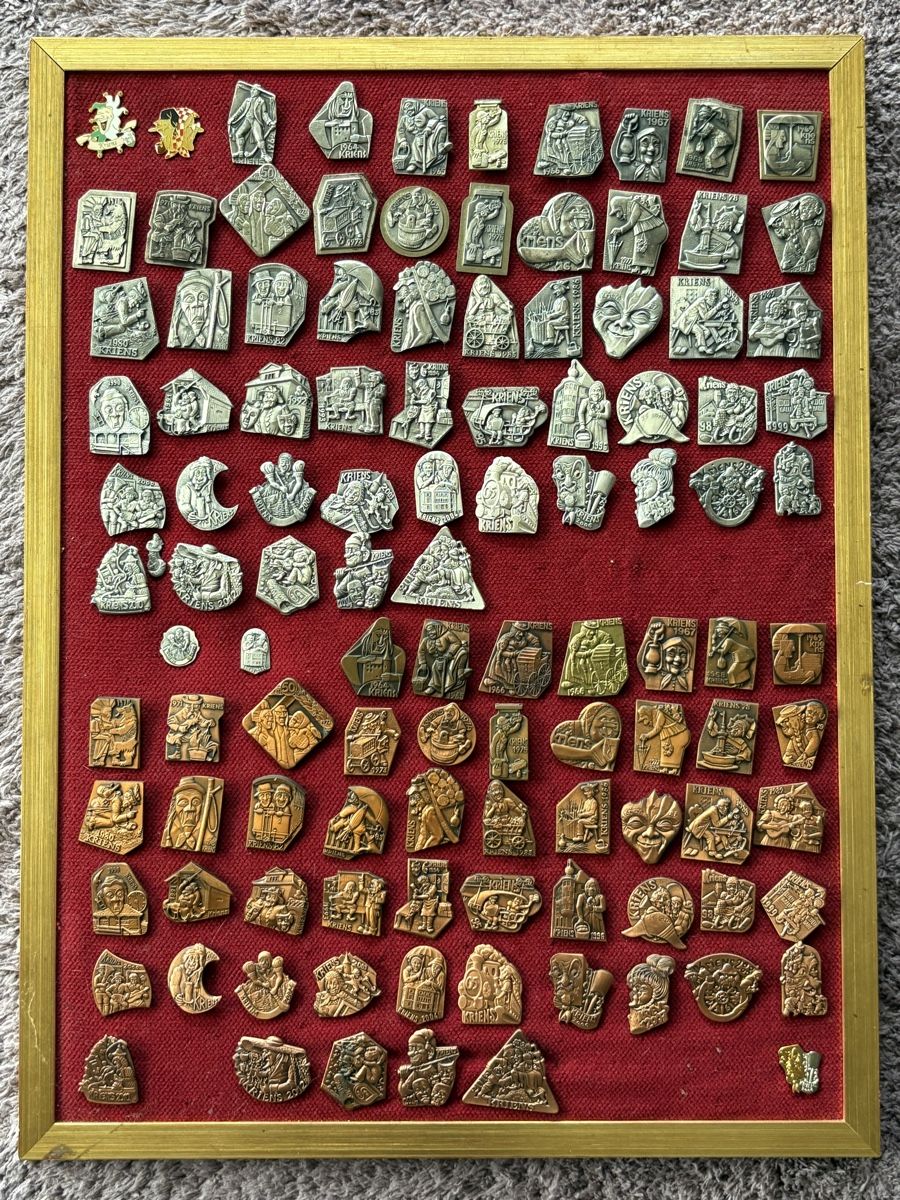 Krienser Placchette & Badge: Fasnachtsplaketten - Sammlung Luzern / Kriens – Usato da Langenthal venduto da OldNr7 3