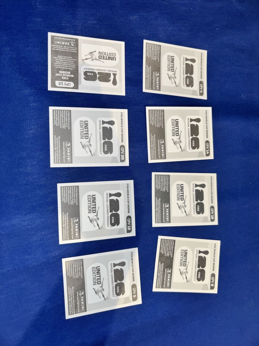 Panini Carte collezionabili: Cabo verde 8x panini – Nuovo (secondo la descrizione) da Olten venduto da Melxnie_46 1