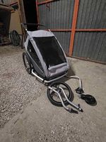 Charrette Croozer Kid for 2 avec accessoires