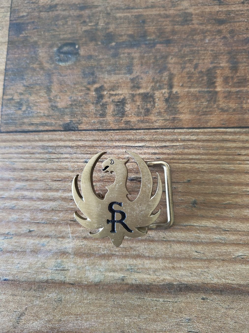 Fibbie per cinture: Bronze Ruger Gürtelschnalle Buckle – Nuovo (secondo la descrizione) da Weinfelden venduto da RobsFortune