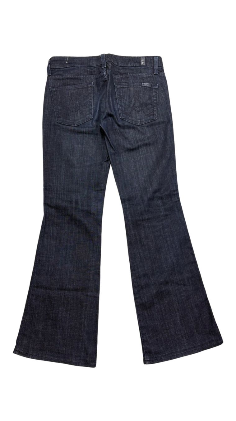 Mankind Jeans: 7 For All Mankind Jeans dunkelblau Gr. 26 Bootcut – Usato da Regensdorf venduto da secondchancefashion 1