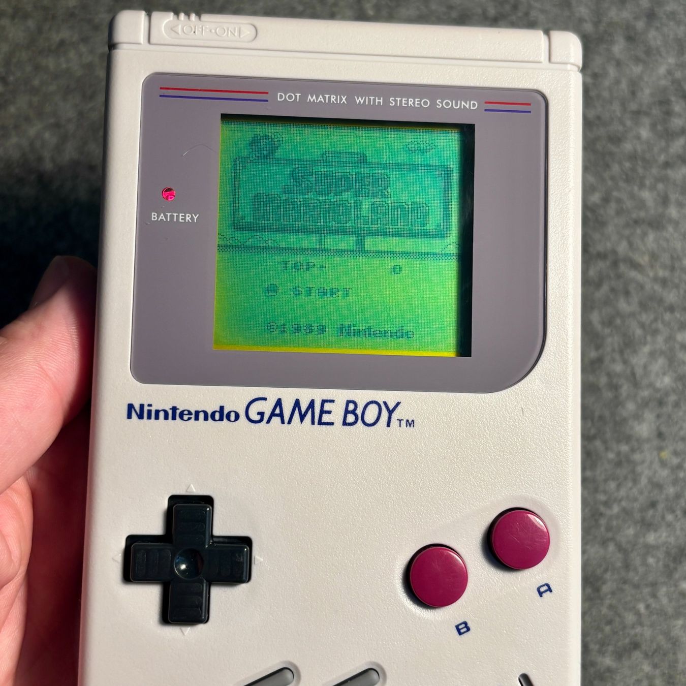 Nintendo Console: Gameboy Classic DMG-01 Konsole + Super Mario Land – Usato da Mollis venduto da GamingCorner 2