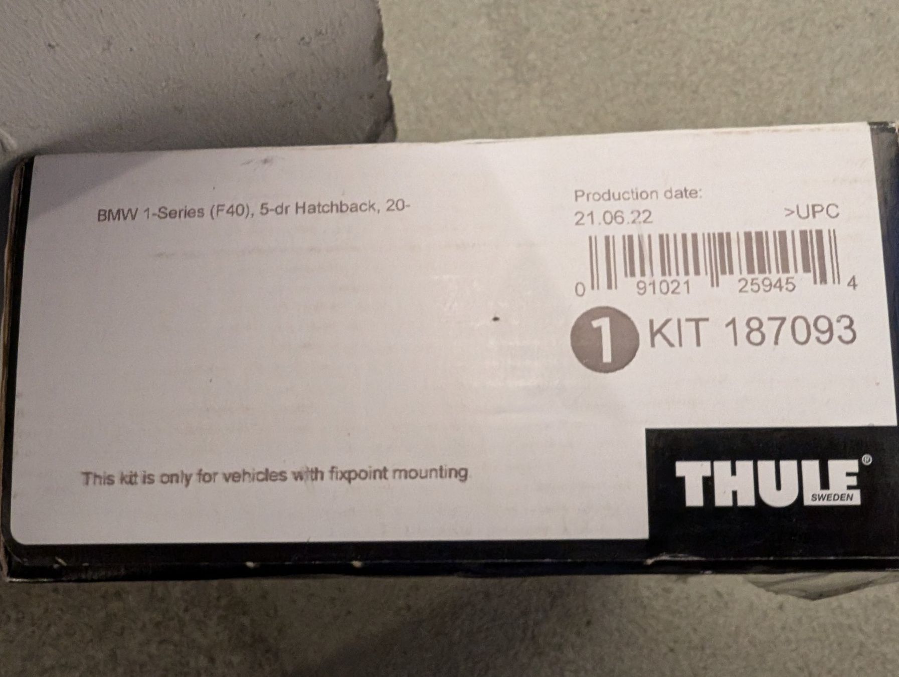 Thule Portapacchi: THULE Dachträger BMW – Usato da Seuzach venduto da House7 2