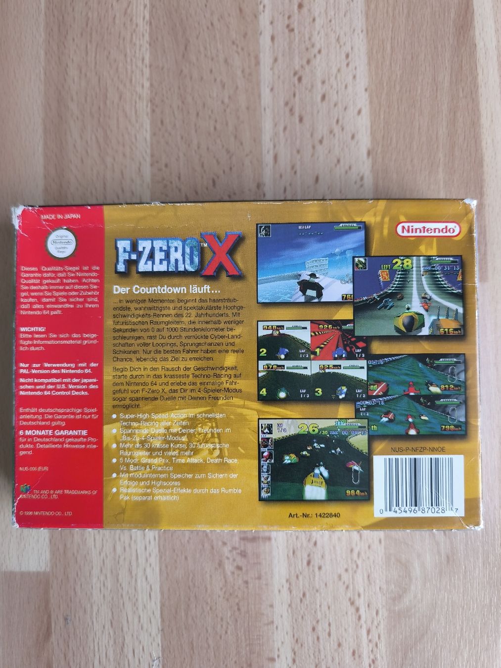Nintendo Jeux: F-Zero X Nintendo 64 Game – D'occasion à Frauenfeld par Odanos 1