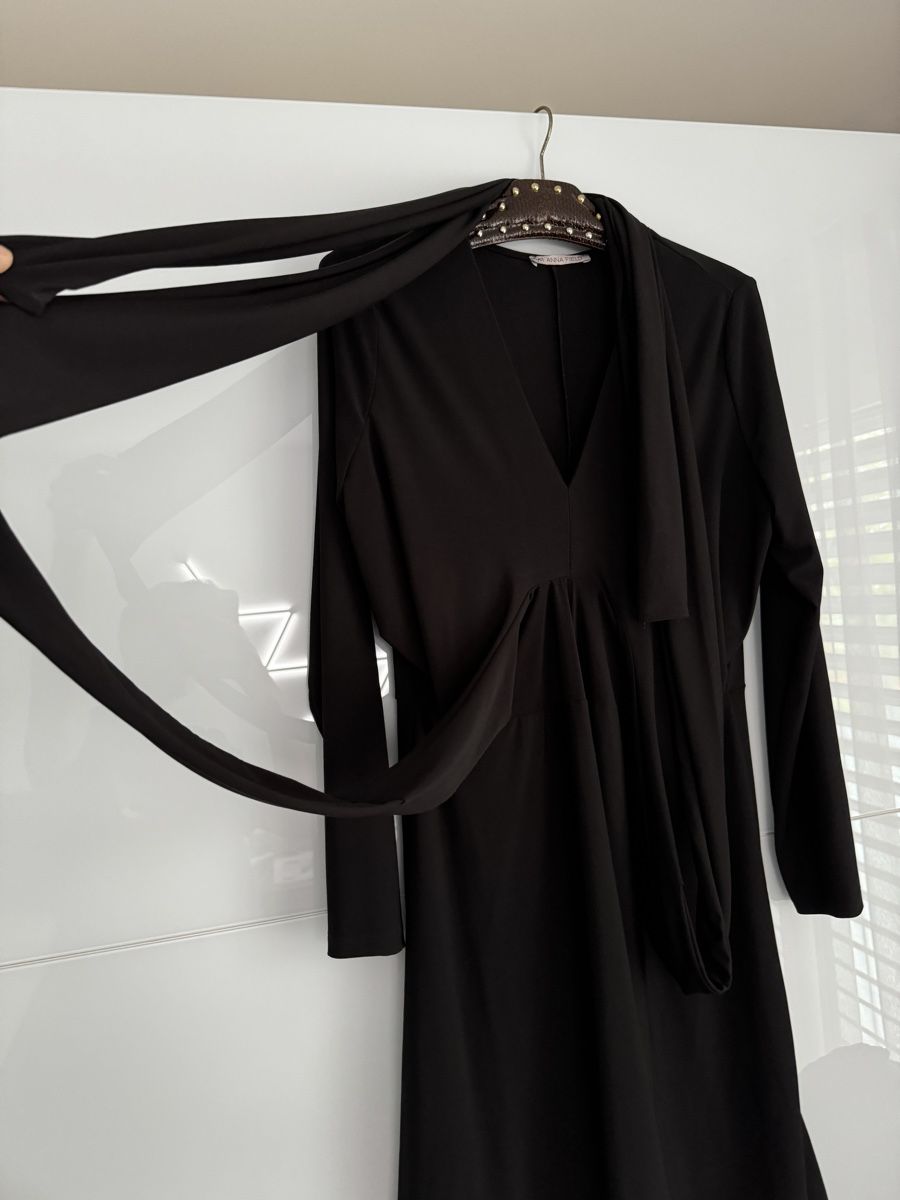 Anna Field Kleider: Anna Field Langarmkleid in schwarz – Neu (gemäss Beschreibung) aus Grenchen von servet.t 2