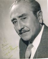 Adolphe Menjou 1890-1963 Autogramm signiert Vintage Foto
