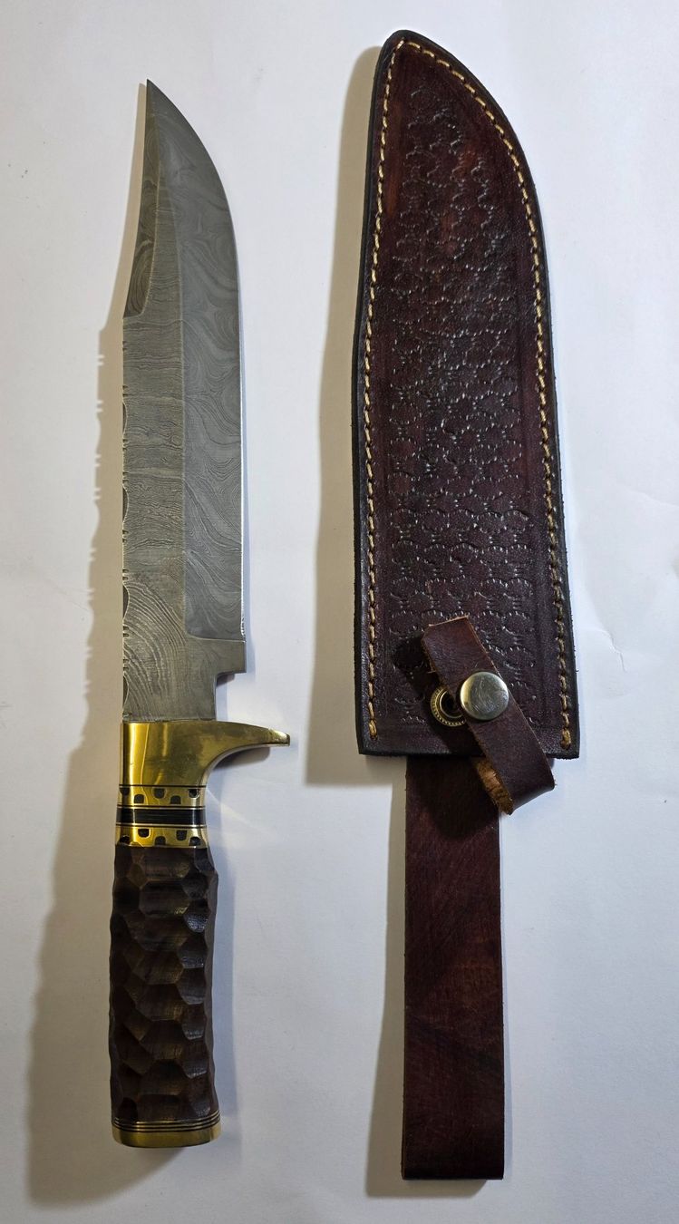 Accessori: Damast Jagdmesser von Thomas Schnell – Nuovo (secondo la descrizione) da Zürich venduto da spin23 3
