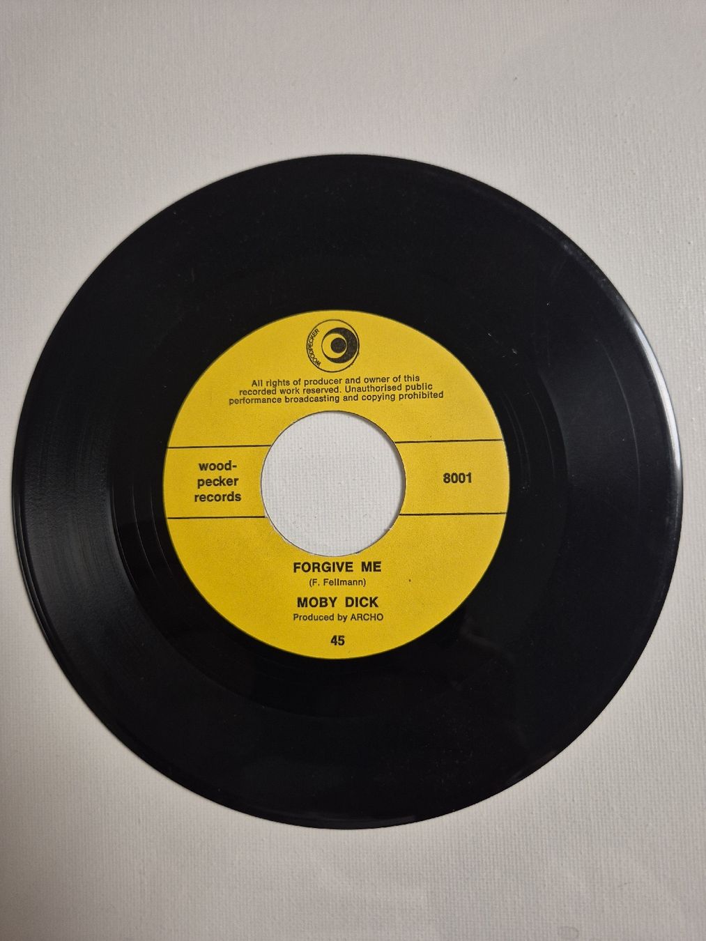 Dischi in vinile: Moby Dick - Forgive Me labyrinth - Single 7 , CH – Nuovo (secondo la descrizione) da Uster venduto da newwave0 3