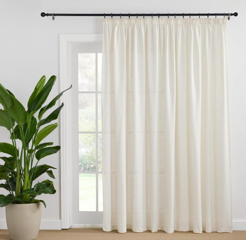 Rideaux: Vorhang Leinen extrabreit BxH 300x245cm – Neuf (Voir description) à Adlikon b.Regensdorf par MK-VORHANGSERVICE