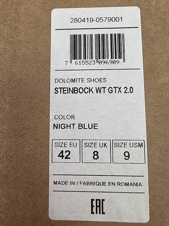 Dolomite Scarpe da uomo: Chaussures neuves Dolomites Steinbock GTX, taille 42 – Usato da Sugiez venduto da factorysportoutlet 5