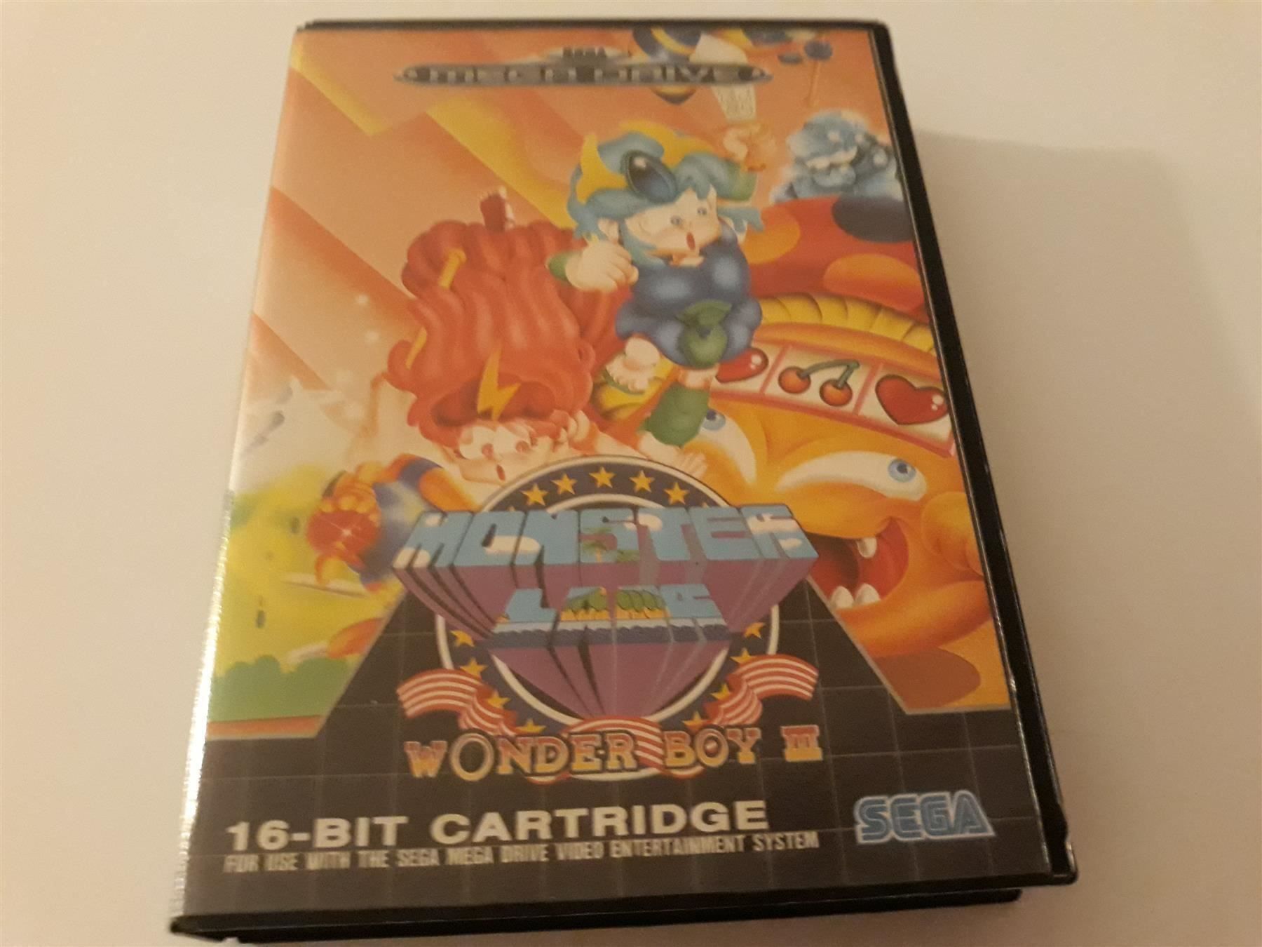 Spiele: Wonder Boy 3 Sega Mega Drive Monster Lai – Gebraucht aus Aarau von Kaesekuchen2000