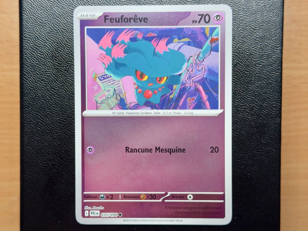 Pokémon Carte collezionabili: Feuforêve Reverse (035/094) - ME02 - PFL FR – Usato da Chézard-St-Martin venduto da Kro_Cards