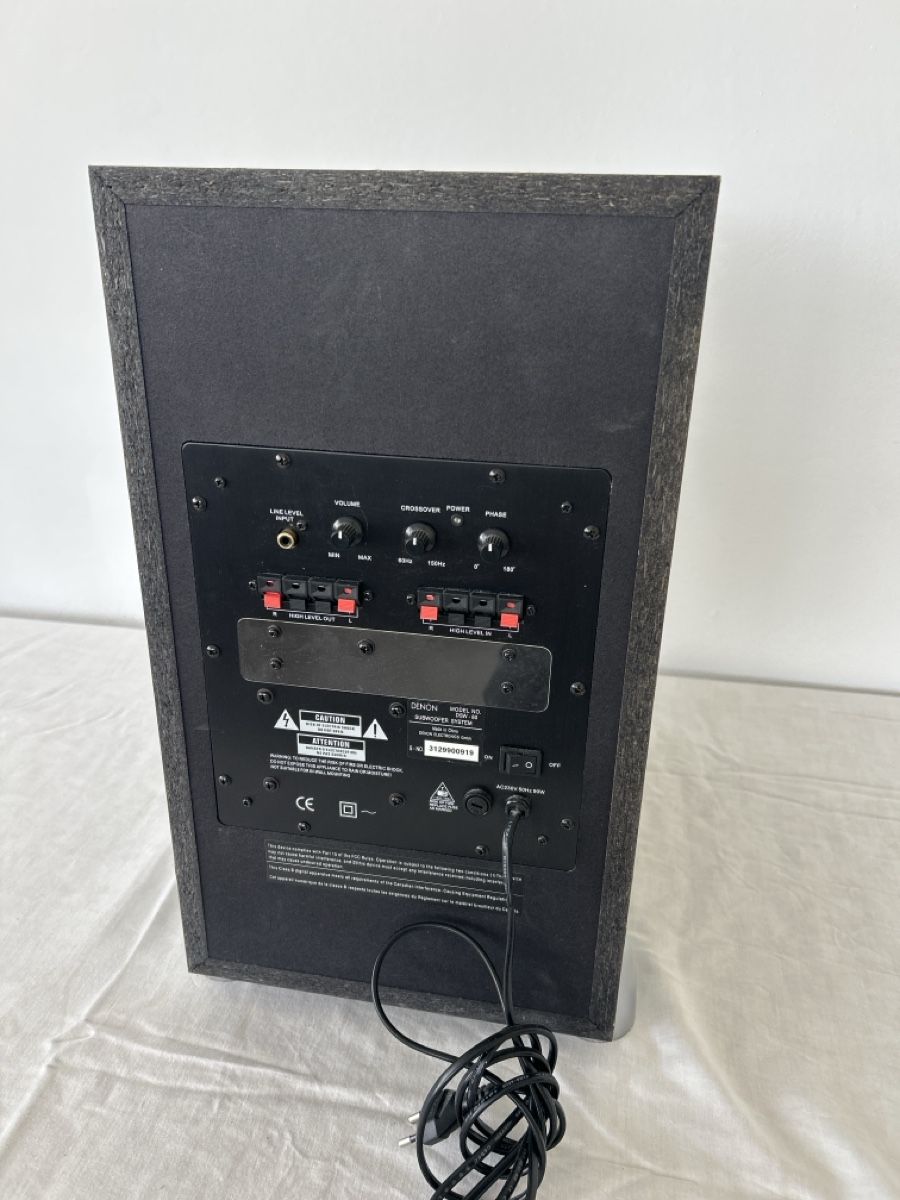 Denon Haut-parleurs: Denon DSW-80 90W – D'occasion à Dietikon par mathemathis 1