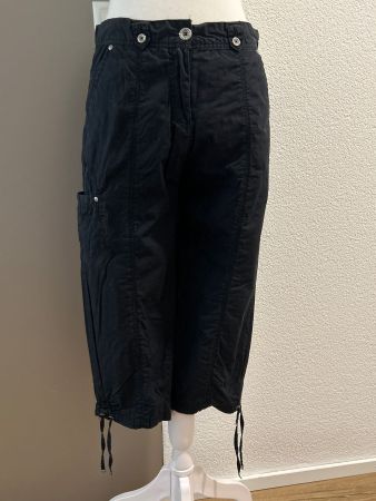 3/4 Sommerhose schwarz von Chicorée Gr XS
