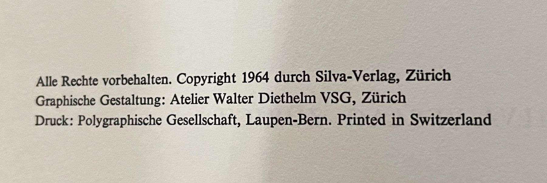 Libri: Silva Verlag, Brasilien , 1964 – Usato da Oftringen venduto da Vucki 2