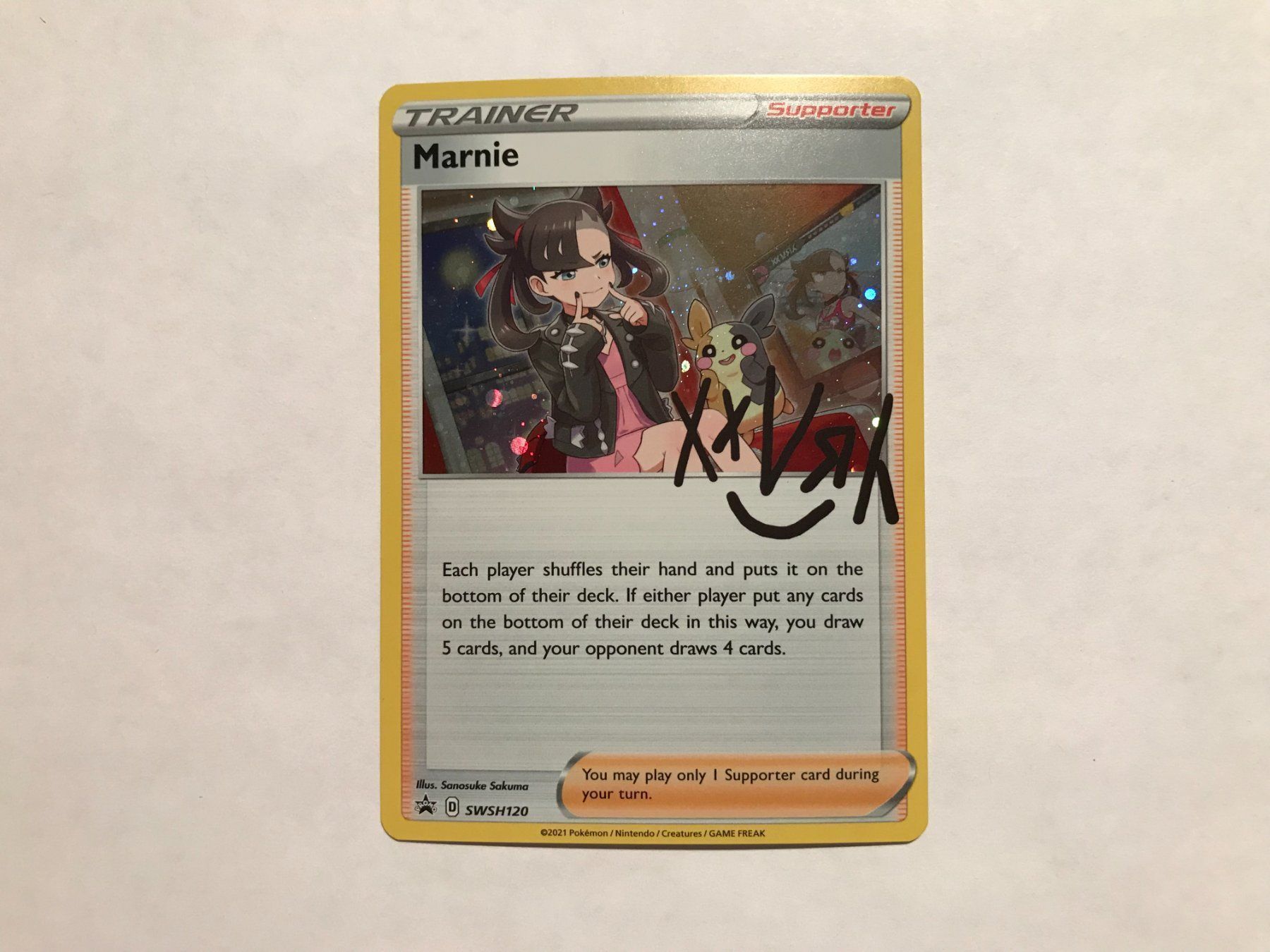 Pokémon Sammelbilder & Trading cards: Marnie holo Promo EN – Gebraucht aus Hagendorn von Pokecollectorch 1