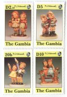 Briefmarken "Weihnachten". Gambia