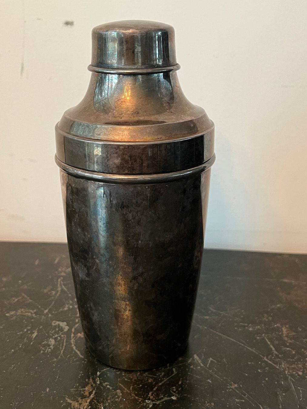 Karaffen: Art Deco versilberter Shaker Alpacca 12 – Gebraucht aus Wabern von La-Vitrine 4