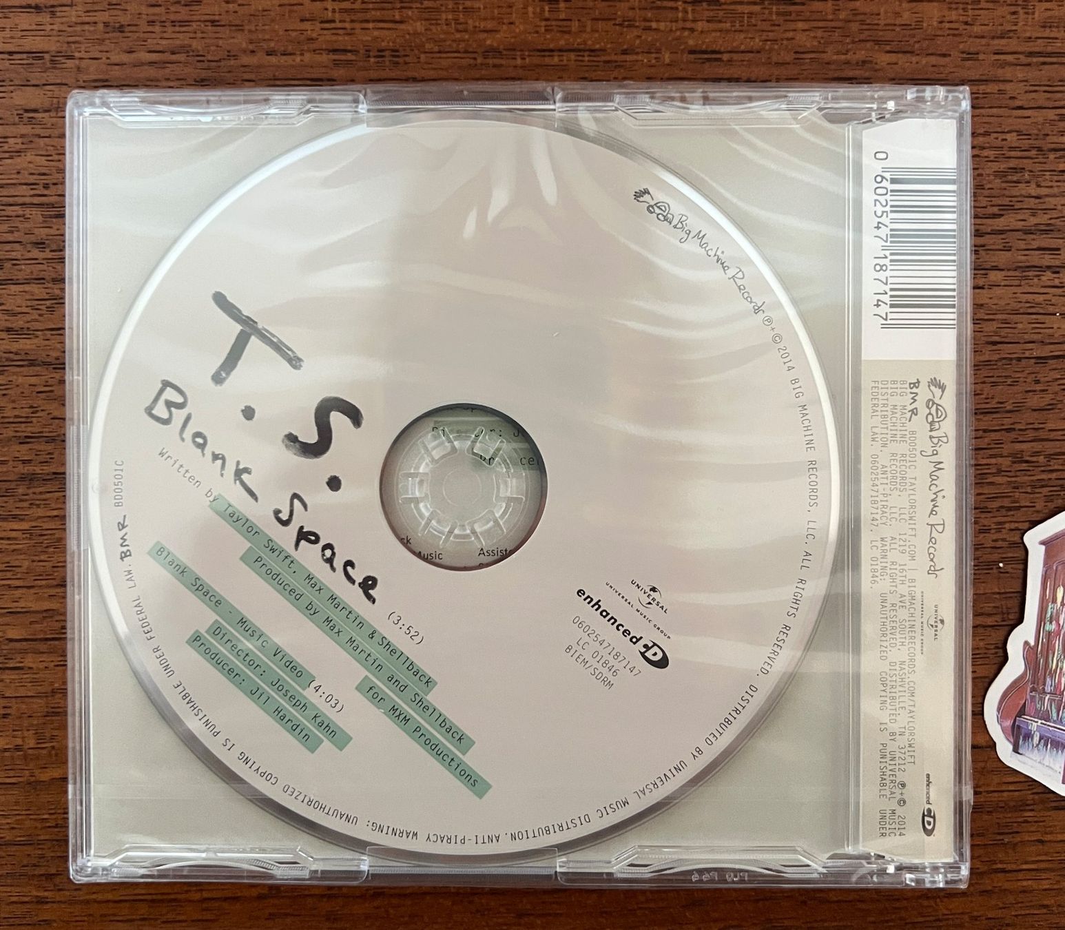 CD: Taylor Swift Bundle Shake It Off + Blank Space Single | OVP – Nuovo e nell'imballaggio originale da Andelfingen venduto da Taysway 5