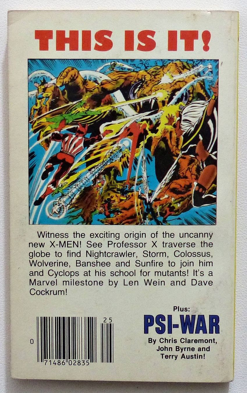 Fumetti: X-MEN & HULK STAN LEE PRESENTS MARVEL DIGEST 1ST PRINT 1982 – Usato da Lugano venduto da YouWantUS 3