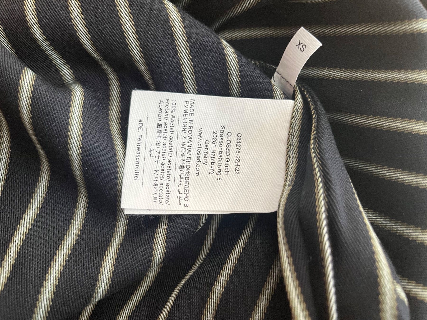 Closed Camicette: Closed Bluse gestreift Gr. XS – Usato da Meierskappel venduto da Mial_2 3