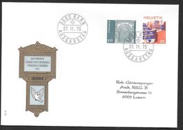 FDC 528 + 535 ET 27.11.1975
