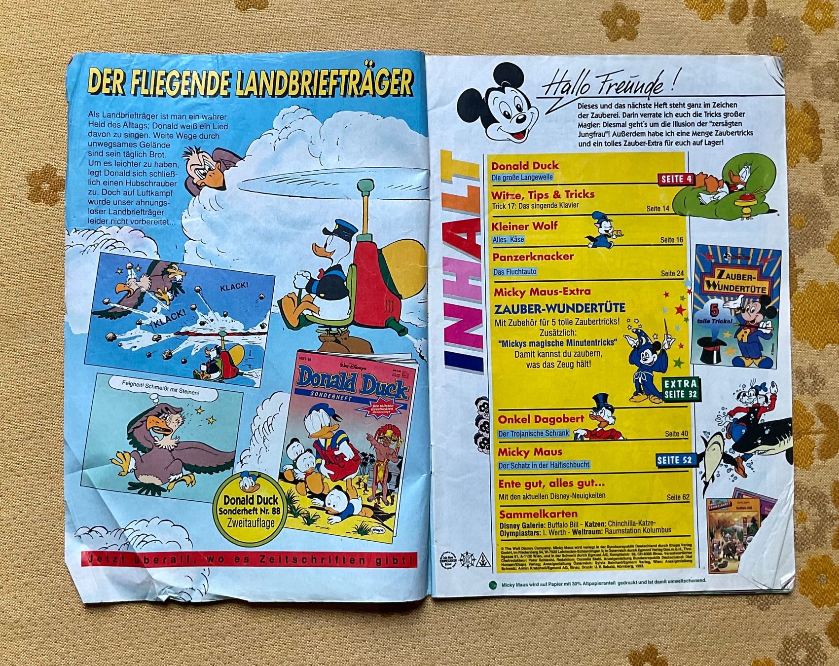 Comics: Micky Maus Heft Nr 42 von 1992 – Gebraucht aus Endingen von nathan05 1