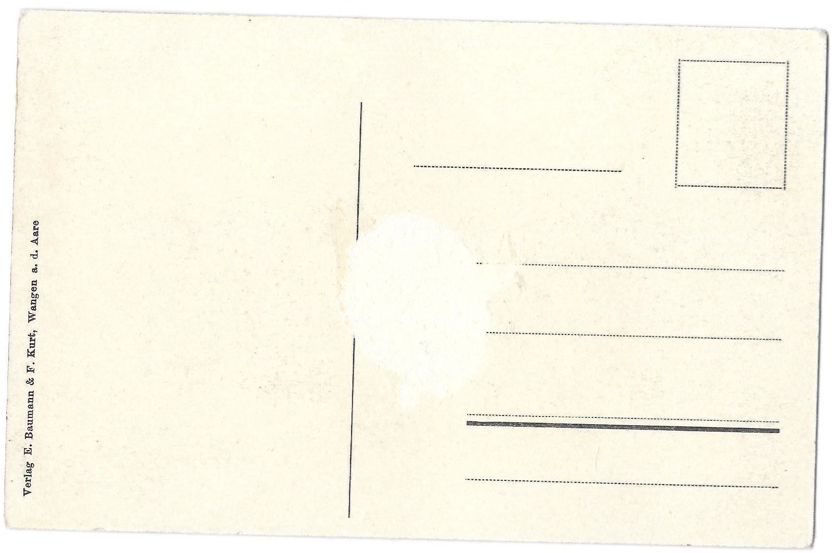 Cartoline postali: Wangen an der Aare Teilansicht – Usato da Olten venduto da clotaldi 1