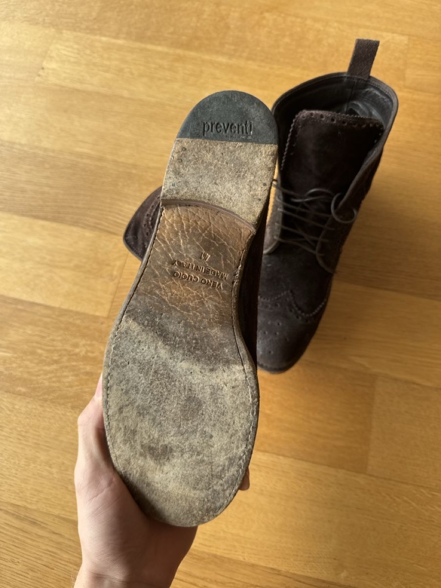 Scarpe da donna: Dunkle Wildleder Schuhe von Priventi Gr. 41 – Usato da Zürich venduto da Sigeli03 2