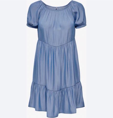 Robe d'été JDY en lyocell bleue taille M jamais portée