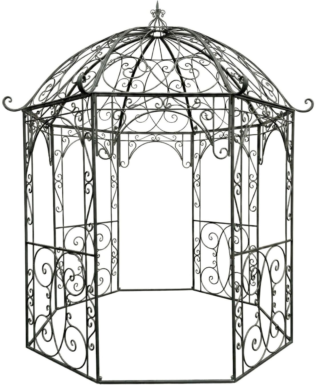 Tende & Padiglioni: Eisen Pavillon LEILA Ø285cm anthrazit – Nuovo e nell'imballaggio originale da Bottighofen venduto da zaap