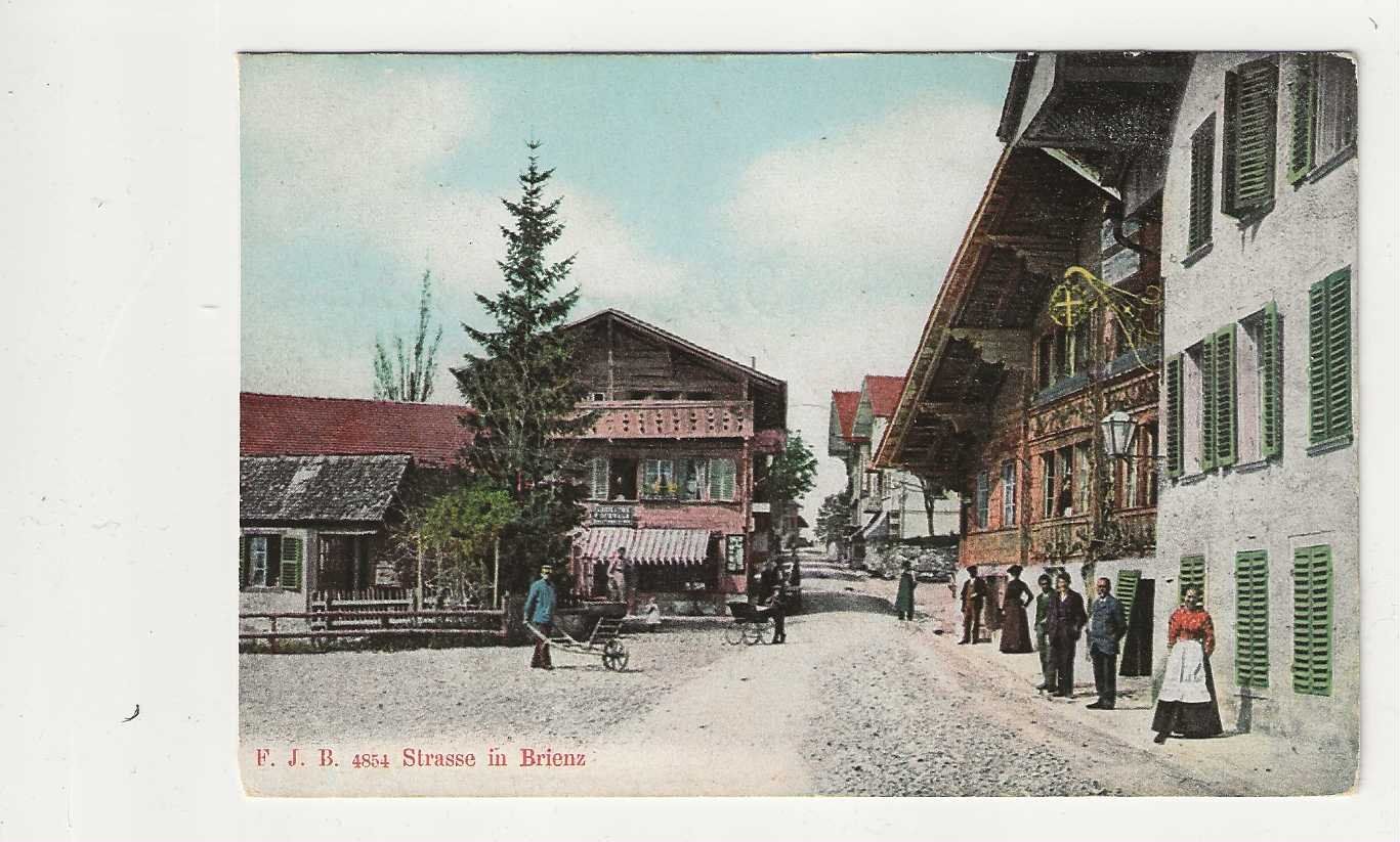 Ansichtskarten: Brienz,  ca 1905 – Gebraucht aus Spiez von Niesen20