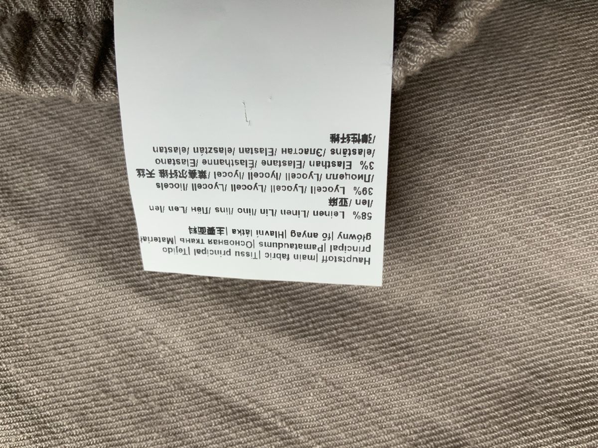 Windsor Pantalons: Windsor Hose Grösse 52 regular fit grau Leinen – Neuf (Voir description) à Zürich par freeheelfex 6