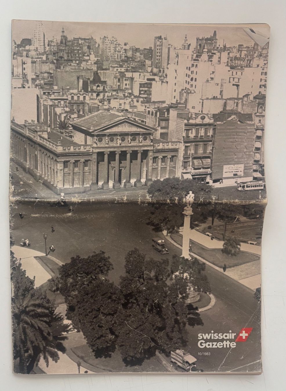 Riviste & Magazine: Swissair Gazette Octobre 1983 – Usato da Neuchâtel venduto da gefdeneuch
