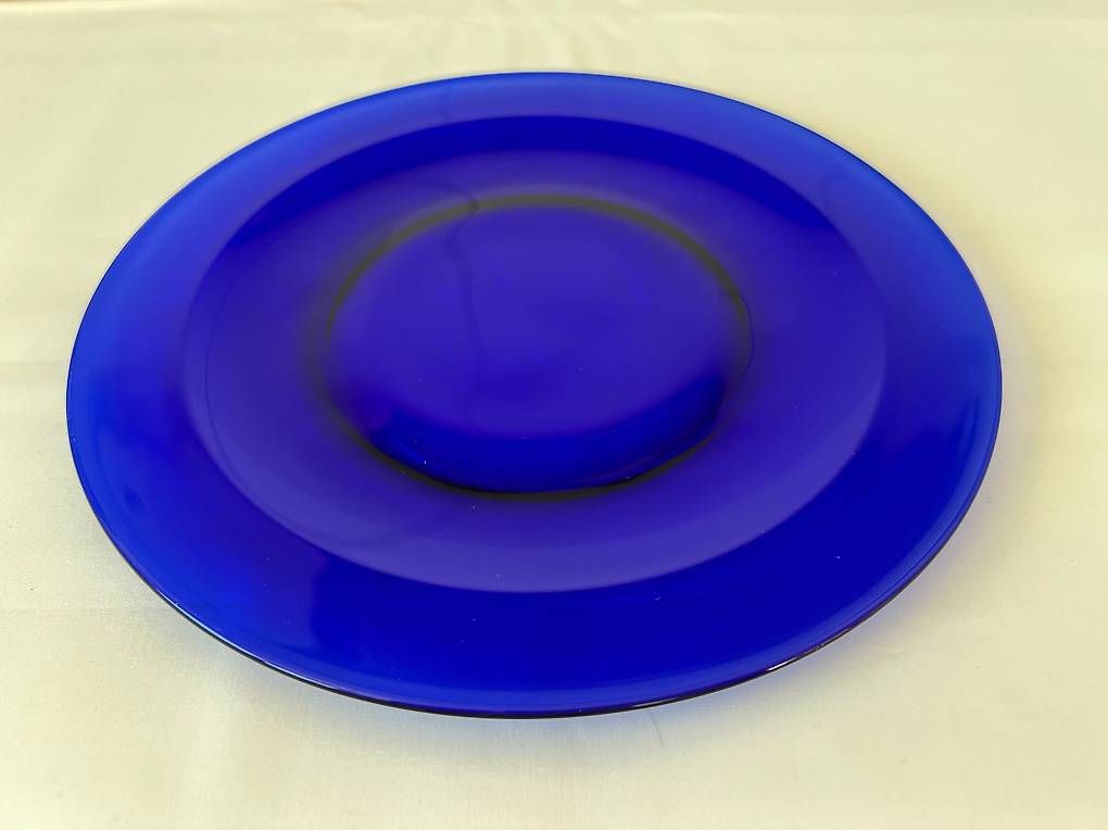 Piatti: Glasteller blau - Ø 30 cm – Usato da Dübendorf venduto da Flyhigh