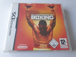 Nintendo DS CHAMPIONSHIP BOXING