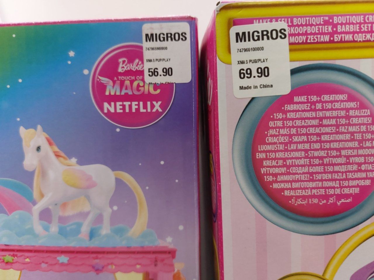 Bambole: 2x Barbie - BIG BOX 100%New – Nuovo e nell'imballaggio originale da Pambio Noranco venduto da Pol69 1