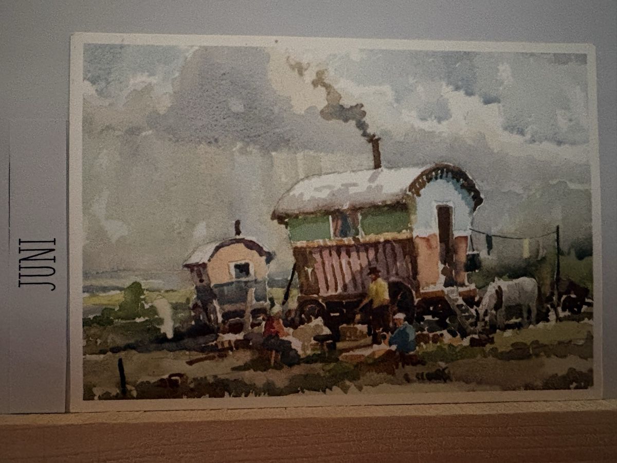 Cartoline postali: AK mit Kunst von Georg Ayling – Usato da Rümlang venduto da Kartenpost1