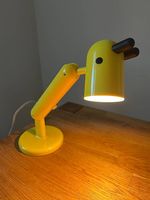 Gelbe Design Tischlampe / Schreibtischlampe modern Stil KRUX