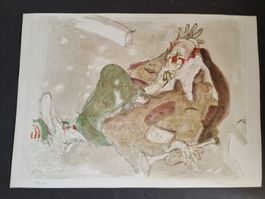 Hannes Portmann (1927-2007) Lithographie signiert nummeriert