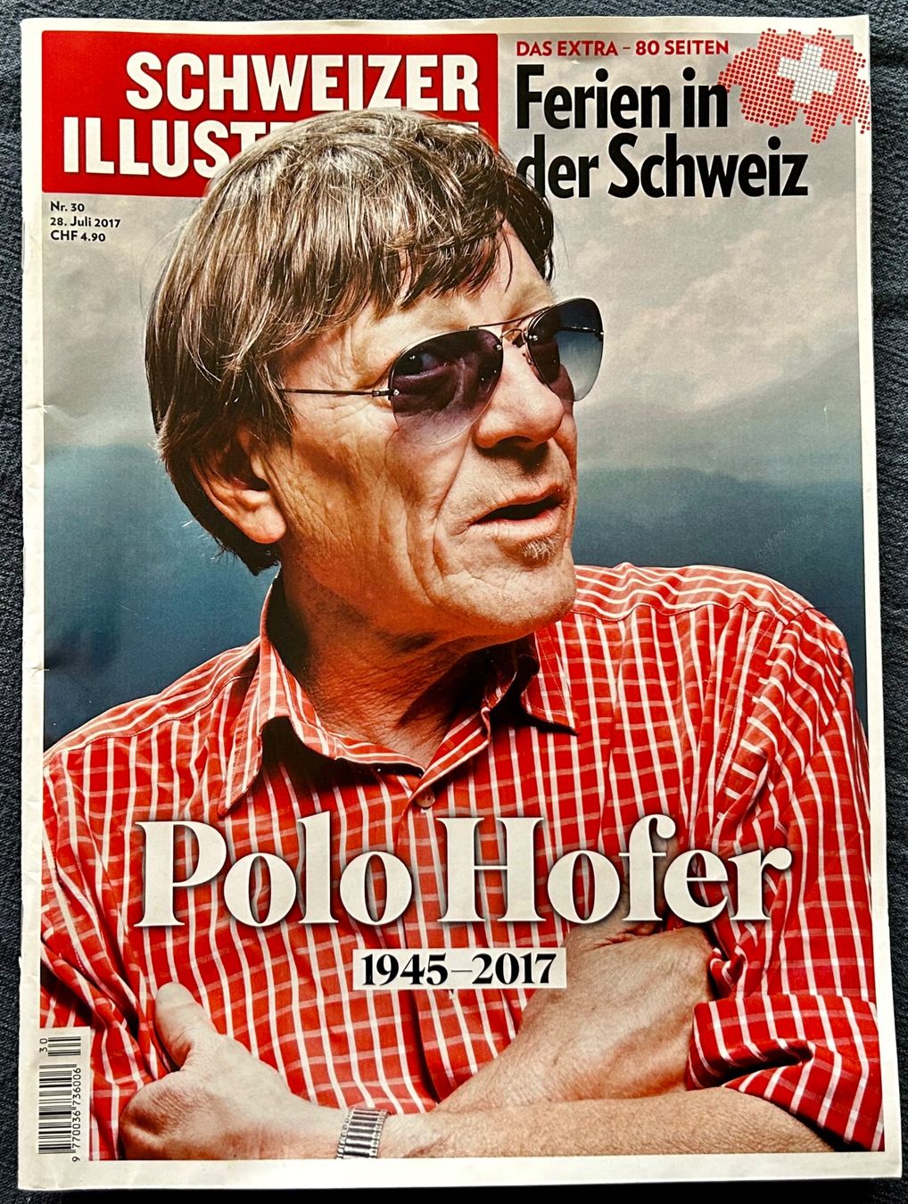 Riviste & Magazine: Schweizer Illustrierte / Bericht über Polo Hofer 1945 - 2017 – Usato da Spiez venduto da martin-7973
