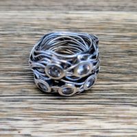 Silberring mit Zirkonia 925