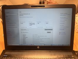 HP Laptop Pavilion 16GB RAM guter Zustand
