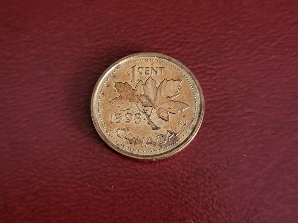 Alle Münzen: Canada 1 Cent 1998 Queen Elizabeth II – Gebraucht aus Schindellegi von Peter8834