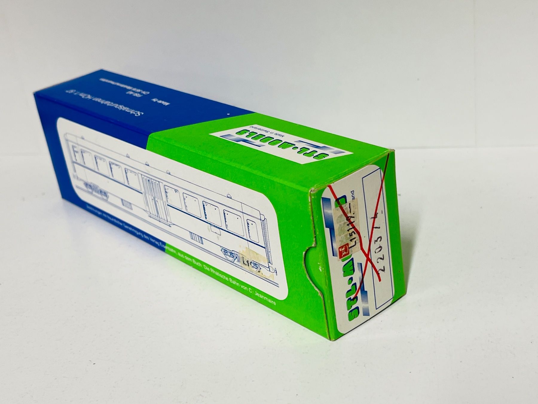 Modellini di ferrovie: STL-Models RhB B 2324 Personenwagen – Nuovo (secondo la descrizione) da Neuenhof venduto da ludovicco 8